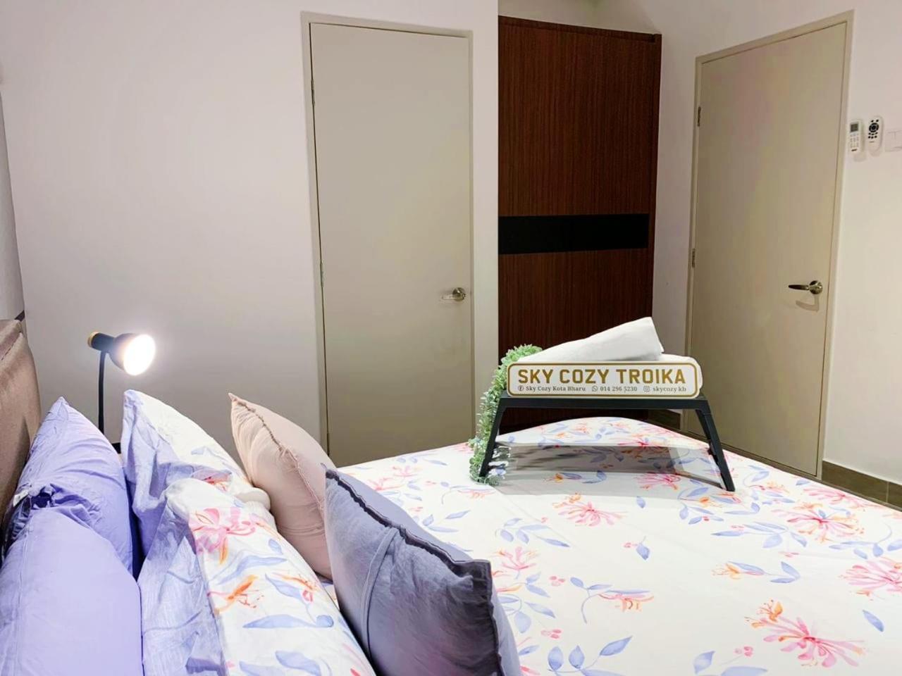 Sky Cozy Troika Residence, 1 Bedroom 4-6 Pax, 2 Bedrooms 6-8 Pax, Pool Vew, Sky & City View, Free Parking, Pool, Unlimited Wifi & Netflix Kota Bharu Exterior foto