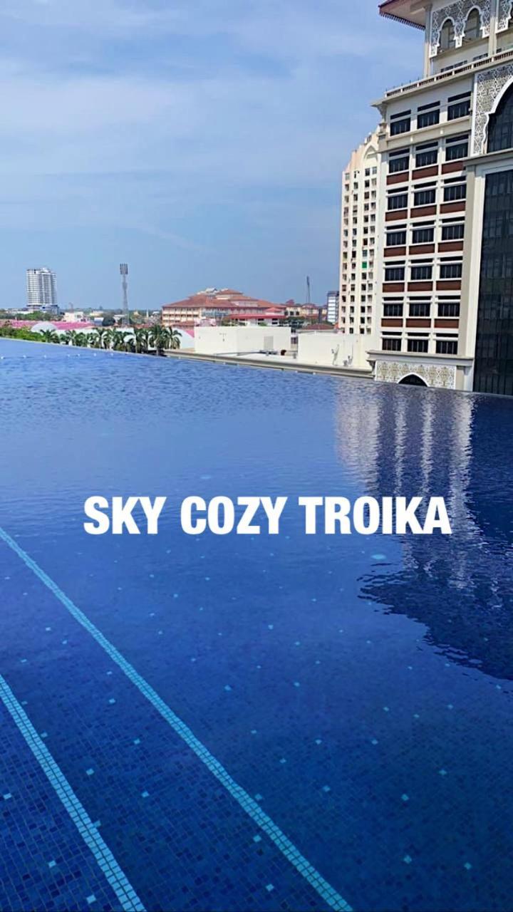 Sky Cozy Troika Residence, 1 Bedroom 4-6 Pax, 2 Bedrooms 6-8 Pax, Pool Vew, Sky & City View, Free Parking, Pool, Unlimited Wifi & Netflix Kota Bharu Exterior foto